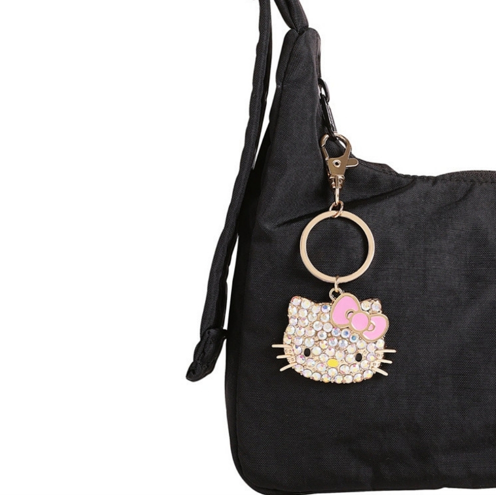 NWT Hello Kitty Rhinestone Keychain - Picture 3 of 6